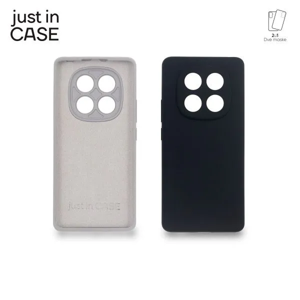 JUST IN CASE 2u1 Extra case MIX PLUS paket maski za Redmi Note 14 Pro 4G/ crna