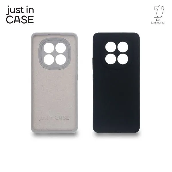 JUST IN CASE 2u1 Extra case MIX PLUS paket maski za Redmi Note 14 Pro+ 5G/ crna