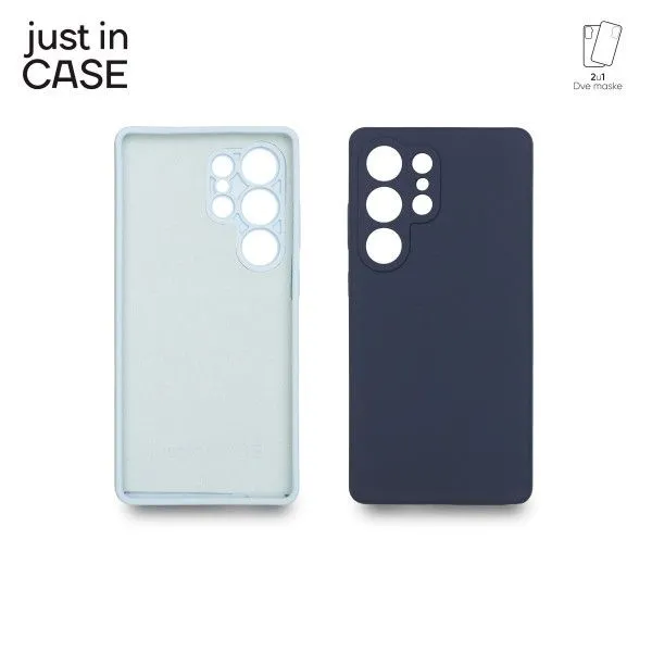 JUST IN CASE 2u1 Extra case MIX PLUS paket maski za Samsung S25 Ultra/ plava