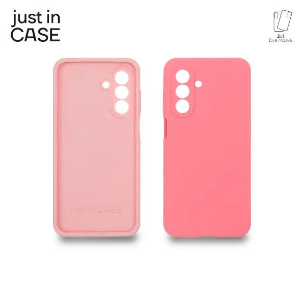 JUST IN CASE 2u1 Extra case MIX PLUS paket maski za Samsung A26/ roza
