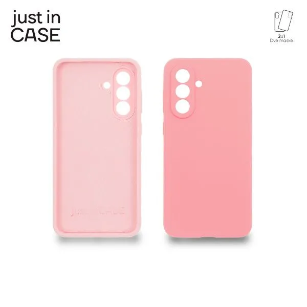 JUST IN CASE 2u1 Extra case MIX PLUS paket maski za Samsung Galaxy A56/ roza