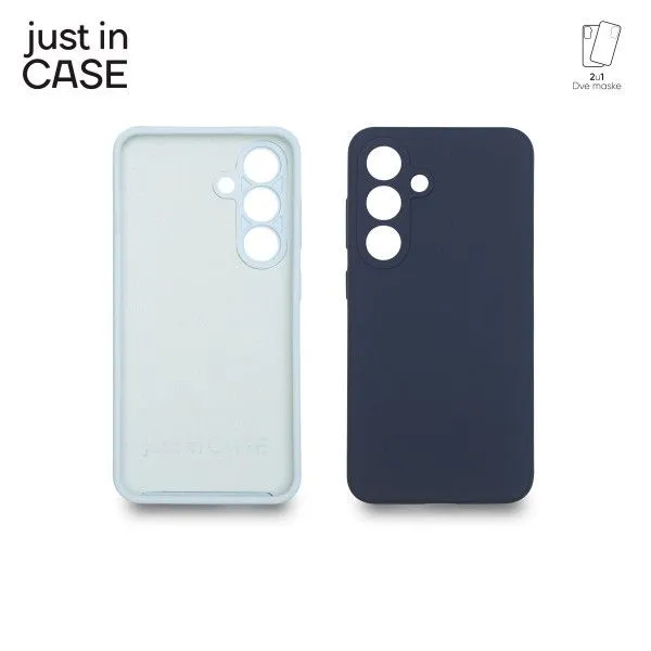 JUST IN CASE 2u1 Extra case MIX PLUS paket maski za Samsung S25/ plava