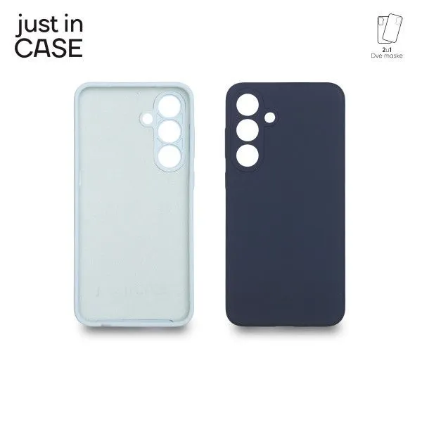 JUST IN CASE 2u1 Extra case MIX PLUS paket maski za Samsung S25 Plus/ plava
