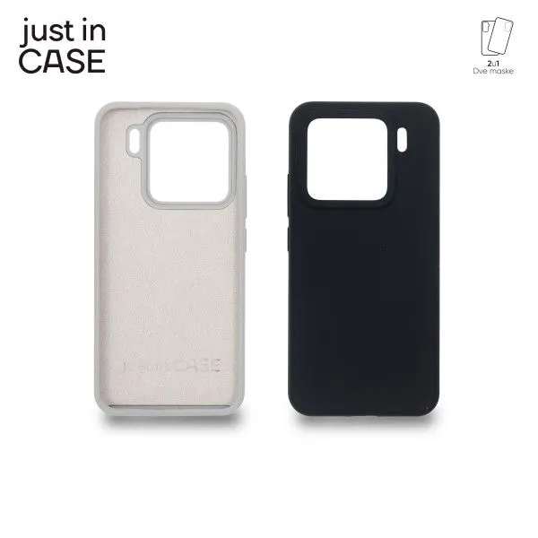 JUST IN CASE 2u1 Extra case MIX PLUS paket maski za Xiaomi 15/ crna