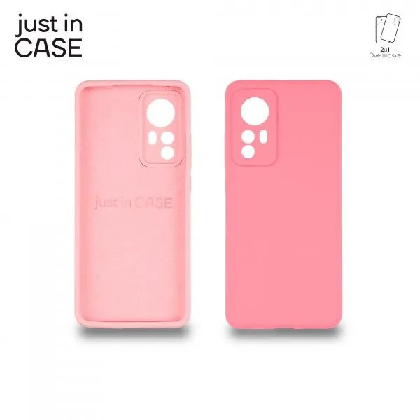 JUST IN CASE 2u1 Extra case MIX PLUS paket pink za Xiaomi 12