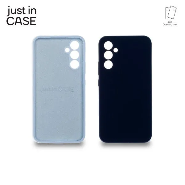 JUST IN CASE 2u1 Extra case MIX za A34 4G/5G/ teget/baby plava