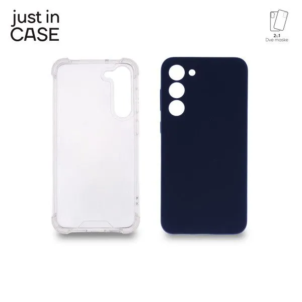 JUST IN CASE 2u1 Extra case MIX za S23+/ teget/providna