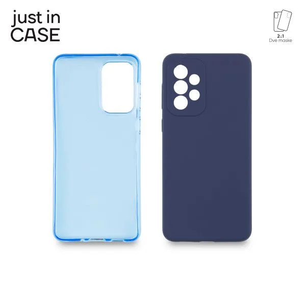 JUST IN CASE 2u1 Extra case MIX za SAMSUNG A33/ plava