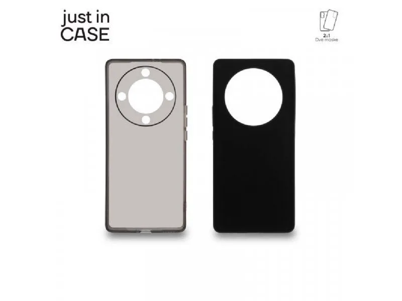 JUST IN CASE Futrola 2u1 Extra case MIX paket maski za Honor Magic 5 Lite/ crna