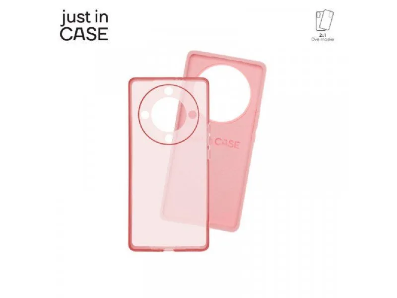 JUST IN CASE Futrola 2u1 Extra case MIX paket maski za Honor Magic 5 Lite/ roze