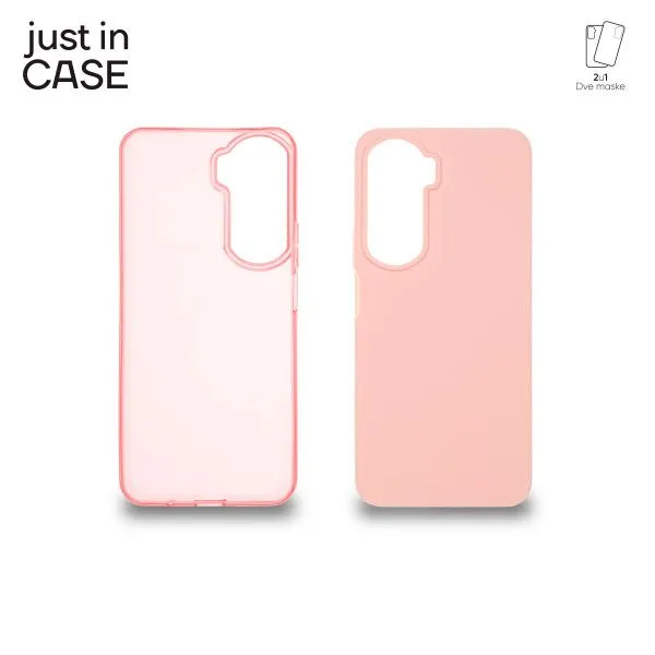JUST IN CASE Futrola 2u1 Extra case MIX paket za Honor 90 Lite/ roze