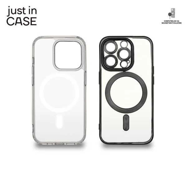 JUST IN CASE Futrola MAG MIX 2u1 za iPhone 15 Pro/ crna