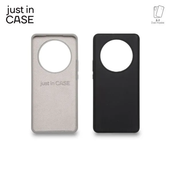 JUST IN CASE Maska 2u1 Extra case MIX PLUS za Honor Magic 6 Lite/ crna