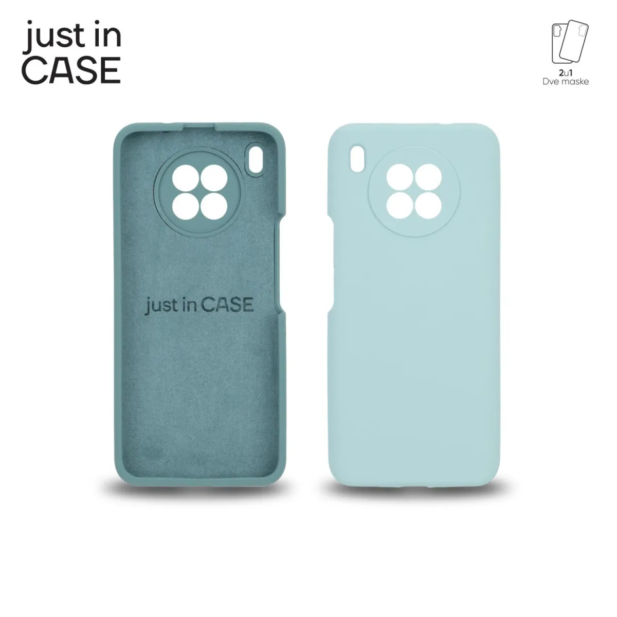 JUST IN CASE Maska 2u1 Extra case MIX PLUS za Nova 8i/ zelena