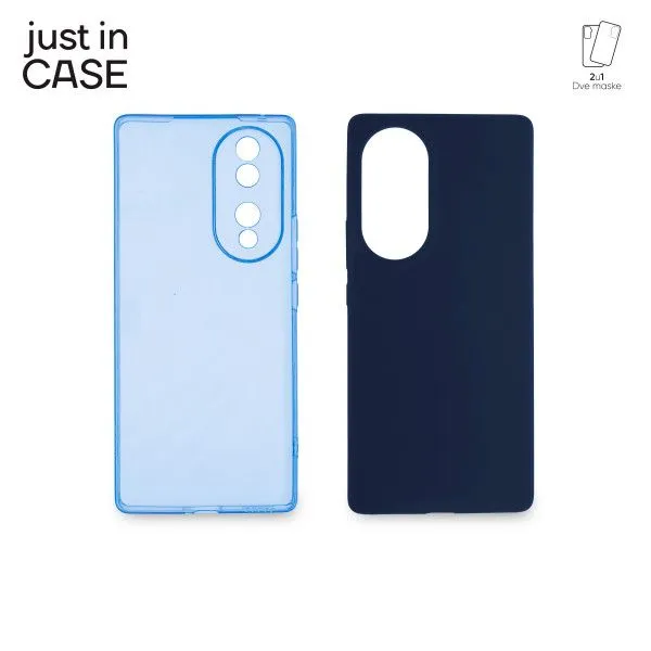 JUST IN CASE Maska 2u1 Extra case MIX za Honor 70/ plava