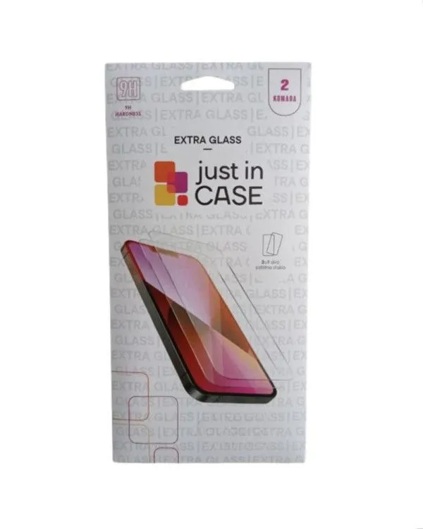 JUST IN CASE Zaštitno staklo 2u1 za Samsung Galaxy A05S