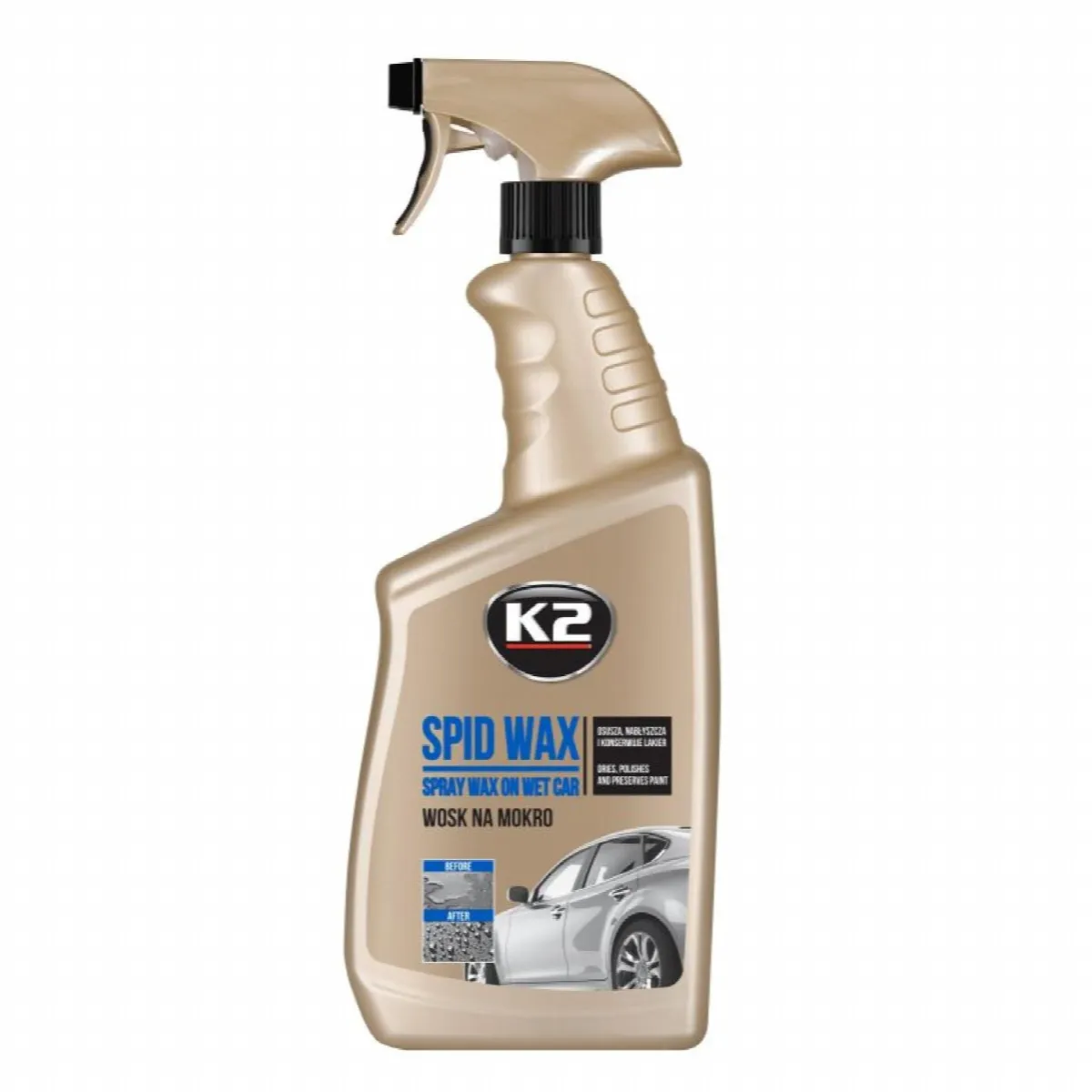 K2 Brzi vosak za karoseriju 750ml