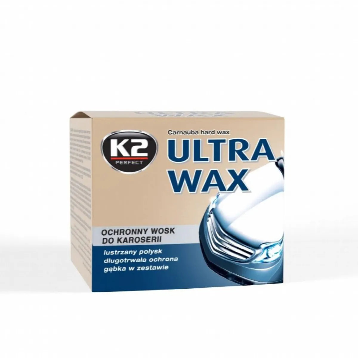 K2 Polir pasta sa voskom i sunđerom ultra wax