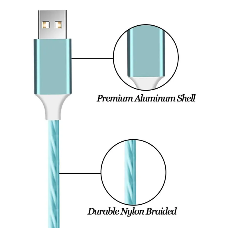 Kabel LED iPhone Lightning beli.
