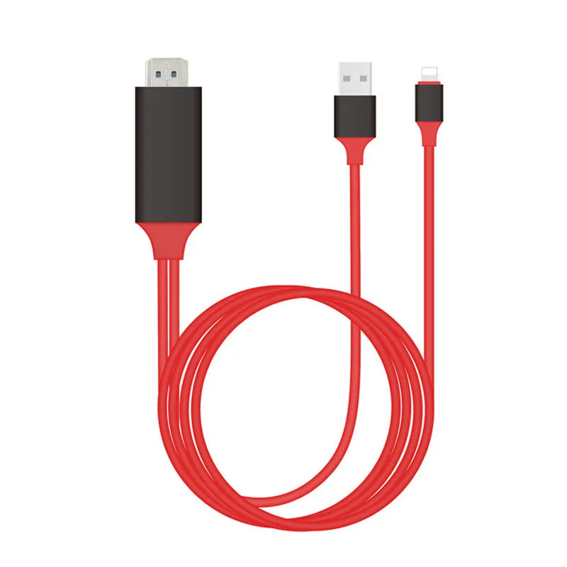 Kabel Lightning na HDMI adapter + USB 2m