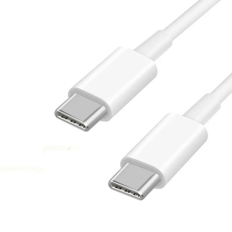 Kabel Teracell Plus PD Type-C na Type-C beli 1m