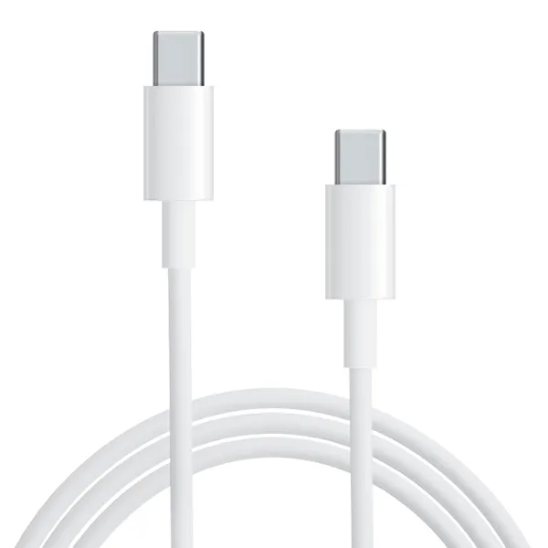 Kabel Type-C na Type-C beli 2m