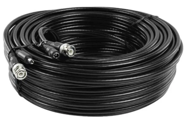 Kabl RG59+2x0.75, SEC-CABLE1050 za video nadzor sa BNC+DC krajevima, 50m