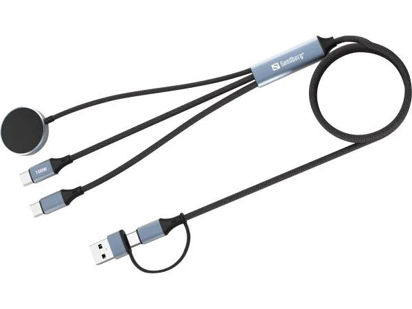SANDBERG Kabl 3u1 441-69 2xUSB-C/Mag Safe/100W