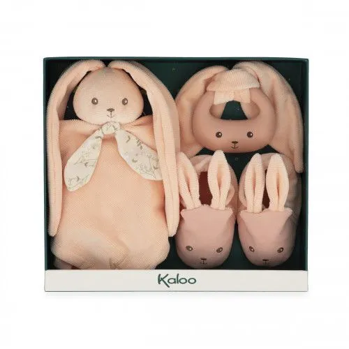 KALOO Poklon set za bebe Zeka/ narandžasta
