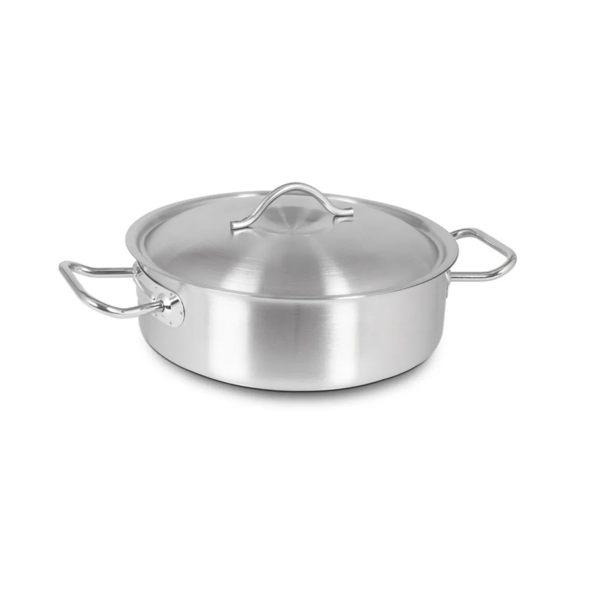 KAPP Šerpa inox plitka 2l