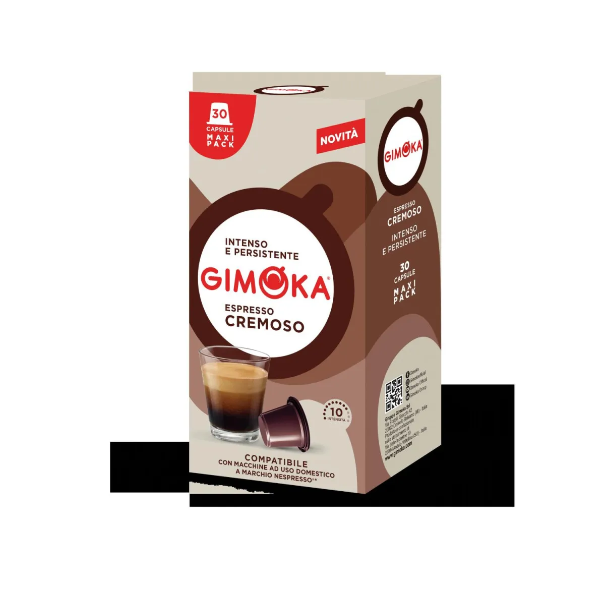 Kapsule za kafu Gimoka Nespresso Cremoso X30