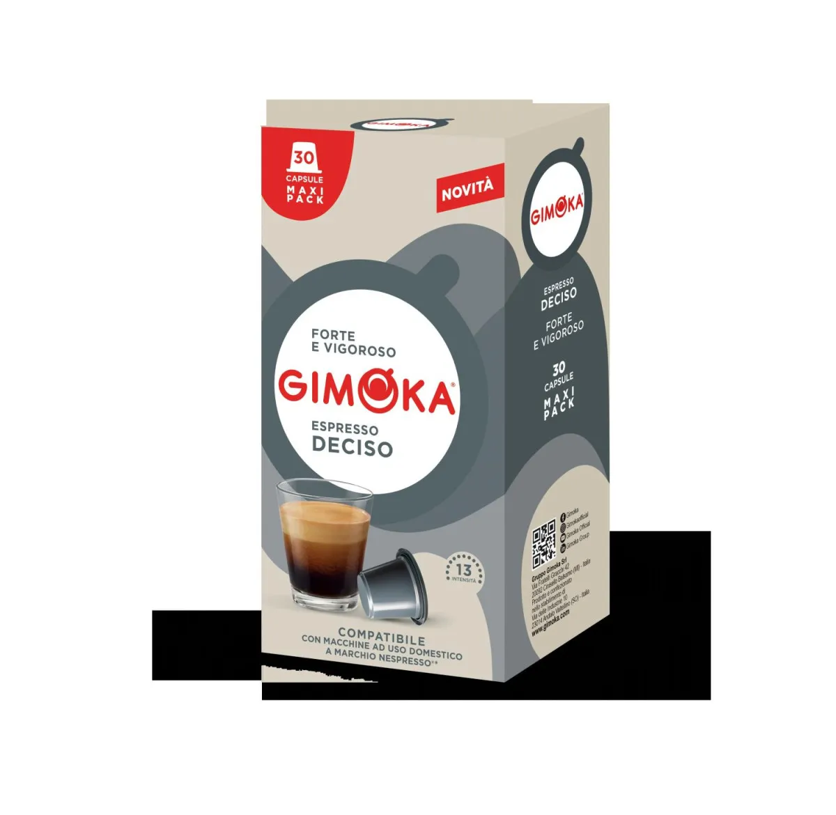 Kapsule za kafu Gimoka Nespresso Deciso X30