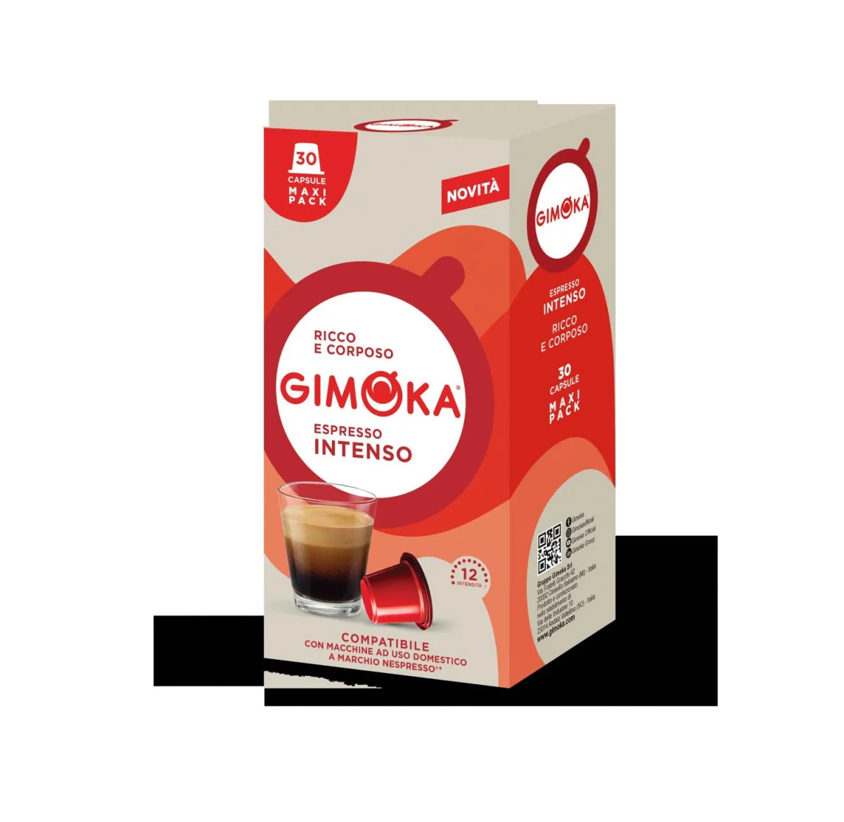 Kapsule za kafu Gimoka Nespresso Intenso X30