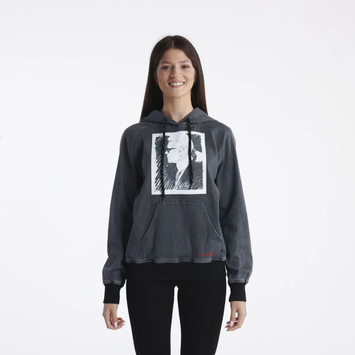 KARL LAGERFELD Duks Sa Kapuljacom Sweatshirt W