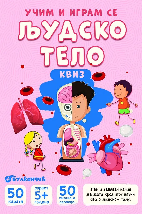 Karte - Ljudsko telo – kviz
