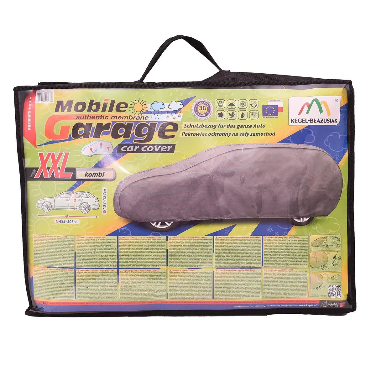 KEGEL BLAZUSIAK Cerada za automobil xxl karavan/d 485-505cm/v 127-137cm