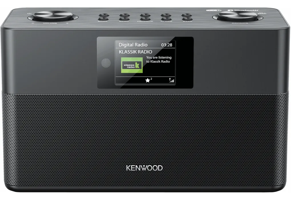 KENWOOD Compact Stereo Radio CR-ST80DAB-B/ crna