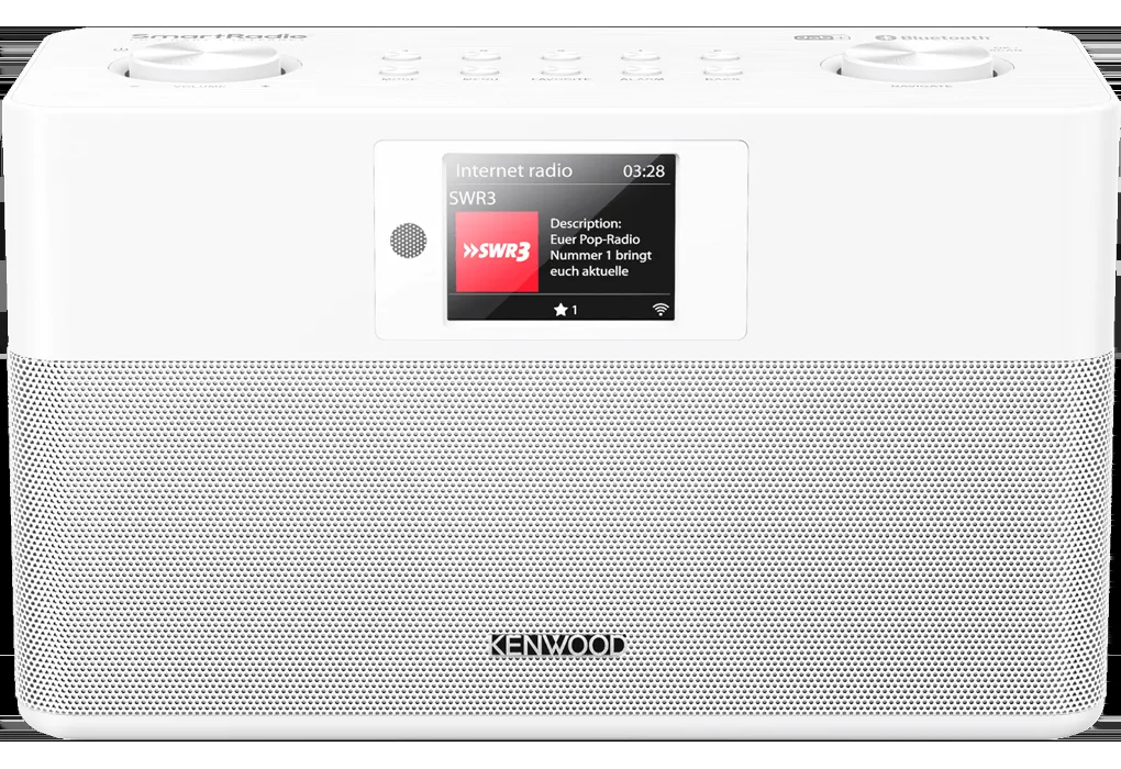 KENWOOD Smart Radio CR-ST100S-W/ bela