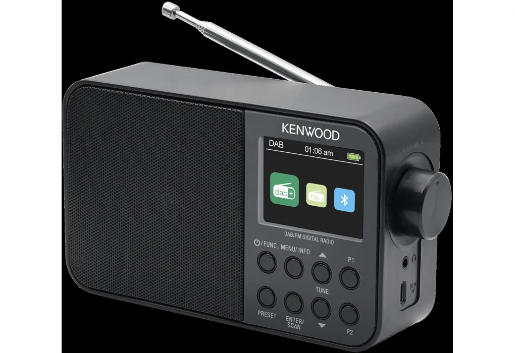 KENWOOD Tranzistor CR-M30DAB-B/ crna