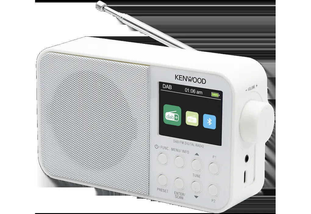 KENWOOD Tranzistor CR-M30DAB-W/ bela