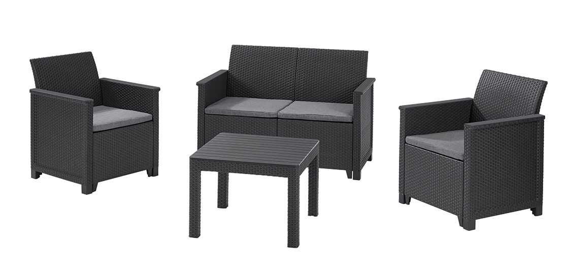 KETER Baštenski set Elodie 2 seater/ grafit