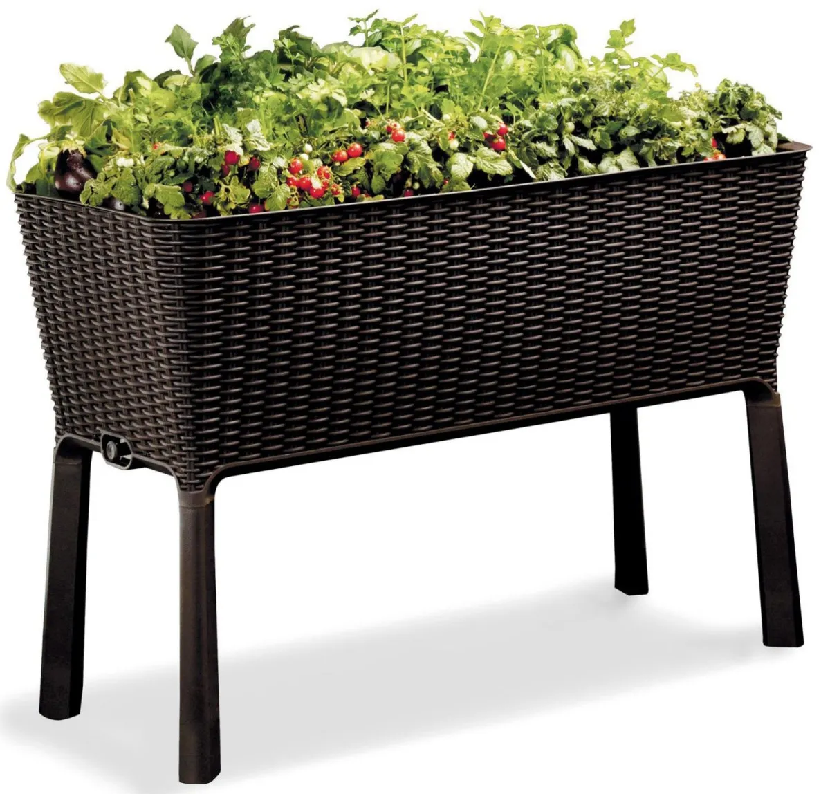 KETER Saksija za mini baštu Easy grow 120L, viski braon CU 230297