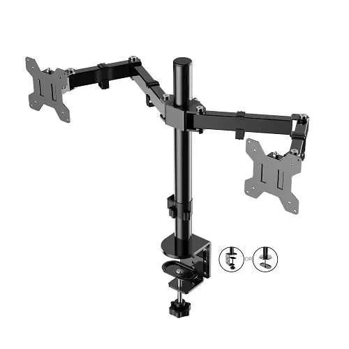 KETTZ Nosač za 2 monitora stoni 13"-27" NM-K233