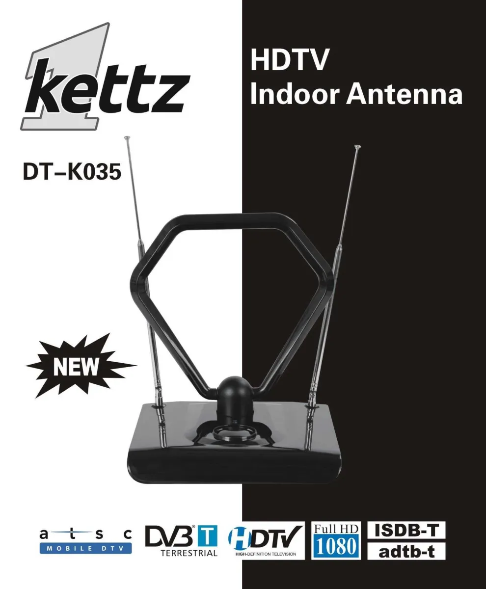 KETTZ Sobna TV/FM antena DT-K035 + pojačivač