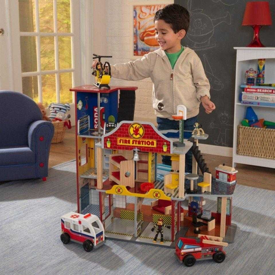 KID KRAFT Set za igru - Vatrogasci