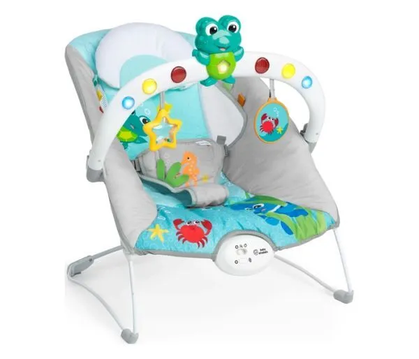 KIDS II Muzička ležaljka Baby Einstein kick to it Neptune