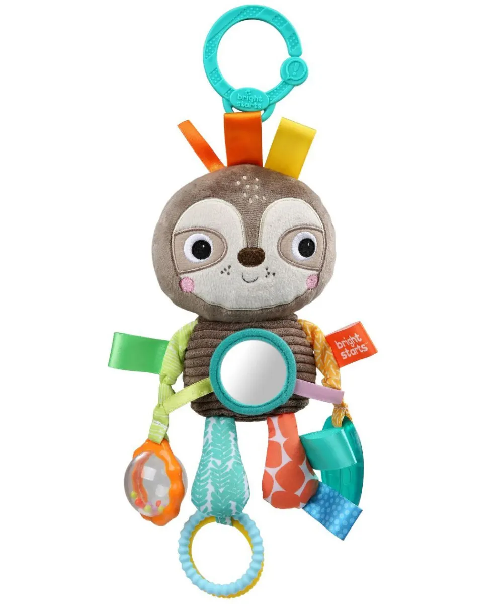 KIDS II Plišana igračka Bright stars Playful pals sloth