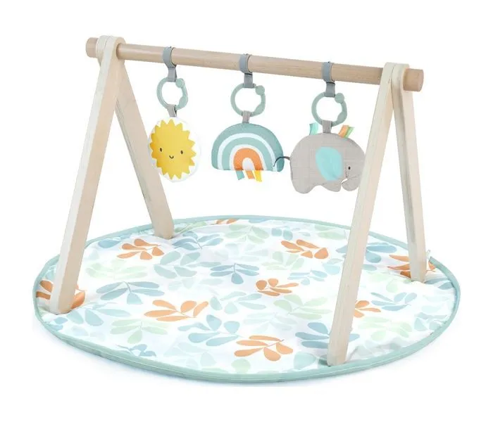 KIDS II Podloga za bebe sa drvenim elementima 0-9m play zone - sun valley™