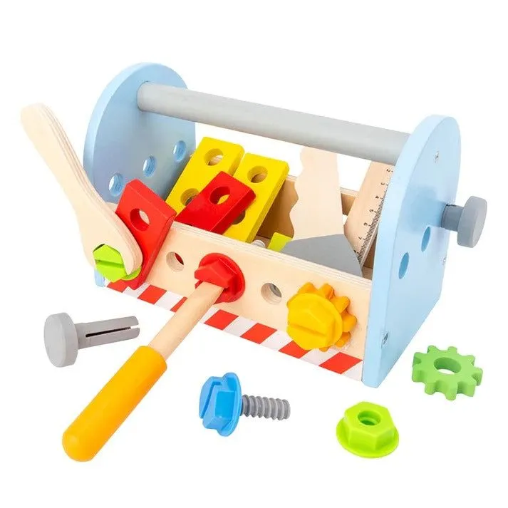KINDER HOME Drveni alat u torbi,set za igru