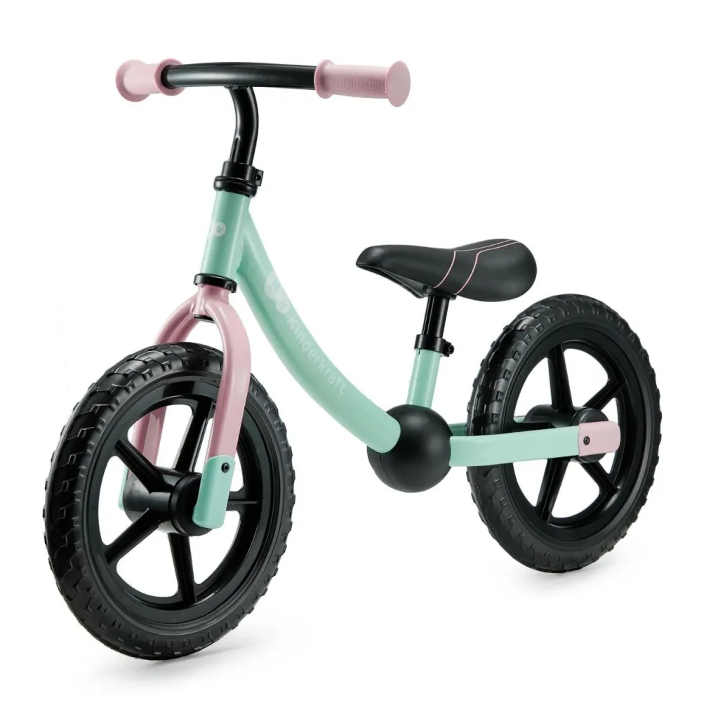 KINDERKRAFT Bicikl balance bike  2 Way next Candy/ roze/mint